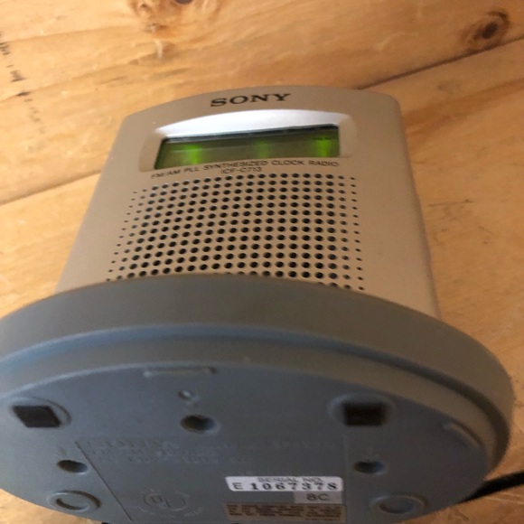 Sony Portable Audio & Video Sony Icfc73 Clock Radio Original